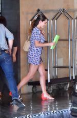KELLY BROOK Arrives at Sixty Hotel in Beverly Hills
