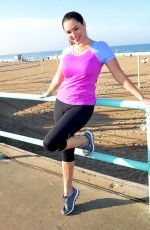 KELLY BROOK at Sketchers 3k Walkathon in Manhattan Beach