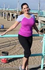 KELLY BROOK at Sketchers 3k Walkathon in Manhattan Beach