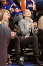 KENDALL JENNER, GIGI HADID and HAILEY BALDWIN at Knicks vs Wizards Game