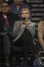 KENDALL JENNER, GIGI HADID and HAILEY BALDWIN at Knicks vs Wizards Game