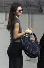 KENDALL JENNER in Shorts Out and About in Beverly Hills 0910