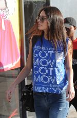 KENDALL JENNER Out Shopping in Hollywood 2710