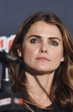 KERI RUSSEL at The American Panel at Comic-con in New York