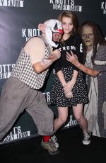 KERRIS DORSEY at Knott’s Scary Farm Openingh Night in Buena Park