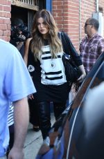 KHLOE KARDASHIAN Leaves a Restaurant in Calabasas