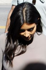 KIM KARDASHIAN and Bruce Jenner on the Set of Little Next Door in West Hollywood