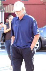 KIM KARDASHIAN and Bruce Jenner on the Set of Little Next Door in West Hollywood