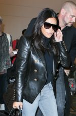 KIM KARDASHIAN and Kanje West at Los Angeles International Airport 2610