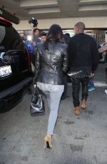 KIM KARDASHIAN and Kanje West at Los Angeles International Airport 2610