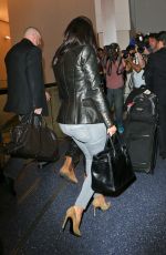 KIM KARDASHIAN and Kanje West at Los Angeles International Airport 2610