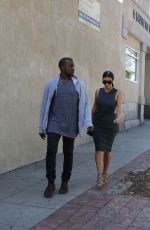 KIM KARDASHIAN and Kanye West Out Shopping in Los Angeles