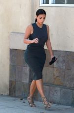 KIM KARDASHIAN and Kanye West Out Shopping in Los Angeles