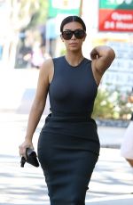 KIM KARDASHIAN and Kanye West Out Shopping in Los Angeles