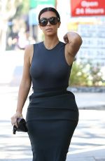 KIM KARDASHIAN and Kanye West Out Shopping in Los Angeles