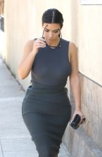 KIM KARDASHIAN and Kanye West Out Shopping in Los Angeles
