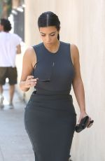 KIM KARDASHIAN and Kanye West Out Shopping in Los Angeles