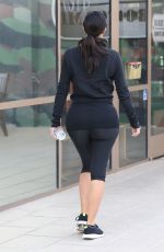 KIM KARDASHIAN in Leggings Arrives at a Gym in Los Angeles 2910