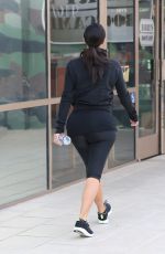 KIM KARDASHIAN in Leggings Arrives at a Gym in Los Angeles 2910