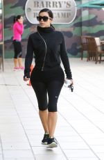 KIM KARDASHIAN in Leggings Arrives at a Gym in Los Angeles 2910