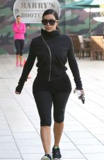 KIM KARDASHIAN in Leggings Arrives at a Gym in Los Angeles 2910