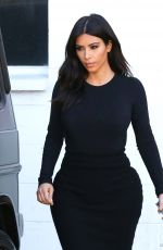 KIM KARDASHIAN Leaves Bunim/Murray Productions Studio in Van Nuys