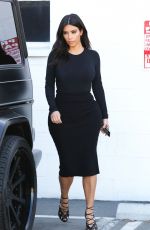 KIM KARDASHIAN Leaves Bunim/Murray Productions Studio in Van Nuys