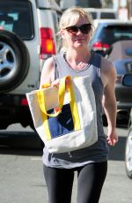 KIRSTEN DUNST in Spandex Out in Studio City