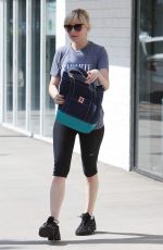 KIRSTEN DUNST Leaves a Gym in Studio City 1010