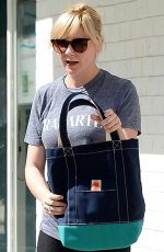 KIRSTEN DUNST Leaves a Gym in Studio City 1010