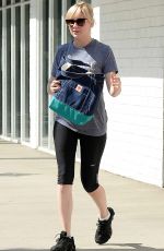 KIRSTEN DUNST Leaves a Gym in Studio City 1010