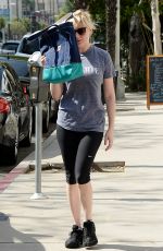 KIRSTEN DUNST Leaves a Gym in Studio City 1010