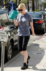 KIRSTEN DUNST Leaves a Gym in Studio City 1010