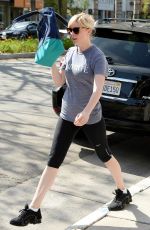 KIRSTEN DUNST Leaves a Gym in Studio City 1010