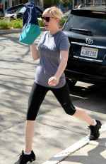 KIRSTEN DUNST Leaves a Gym in Studio City 1010