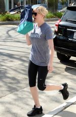 KIRSTEN DUNST Leaves a Gym in Studio City 1010