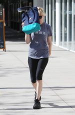 KIRSTEN DUNST Leaves a Gym in Studio City 1010