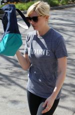 KIRSTEN DUNST Leaves a Gym in Studio City 1010