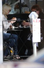 KIRSTEN DUNST Out for Lunch with Her Mother