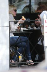 KIRSTEN DUNST Out for Lunch with Her Mother