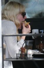 KIRSTEN DUNST Out for Lunch with Her Mother