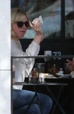 KIRSTEN DUNST Out for Lunch with Her Mother