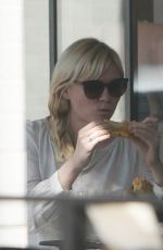 KIRSTEN DUNST Out for Lunch with Her Mother