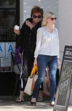 KIRSTEN DUNST Out for Lunch with Her Mother
