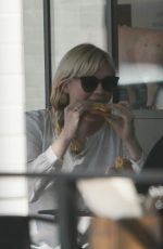 KIRSTEN DUNST Out for Lunch with Her Mother