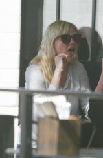 KIRSTEN DUNST Out for Lunch with Her Mother