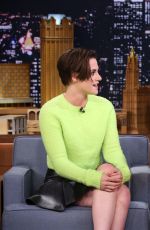 KRISTEN STEWART at Tonight Show With Jimmy Fallon