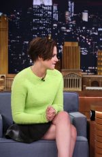KRISTEN STEWART at Tonight Show With Jimmy Fallon