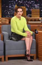 KRISTEN STEWART at Tonight Show With Jimmy Fallon
