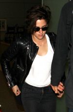 KRISTEN STEWART Back at LAX Airport in Los Angeles 1110